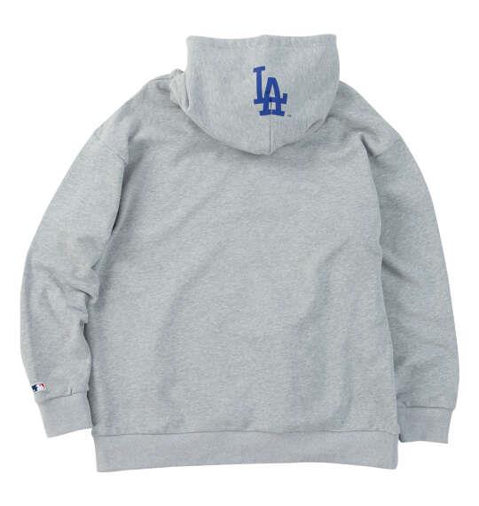 大きいサイズ メンズ Fanatics MLBスタンダードロゴ プル パーカー グレー ロサンゼルス・ドジャース 1278-6320-1 3L 4L 5L 6L