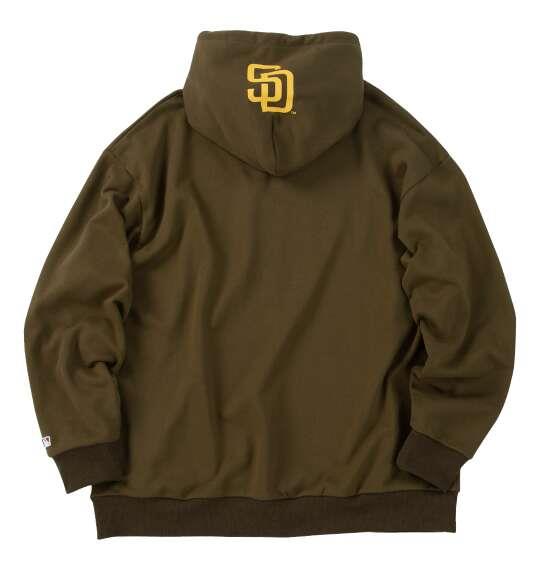 大きいサイズ メンズ Fanatics MLBスタンダードロゴ プル パーカー ブラウン サンディエゴ・パドレス 1278-6320-2 3L 4L 5L 6L