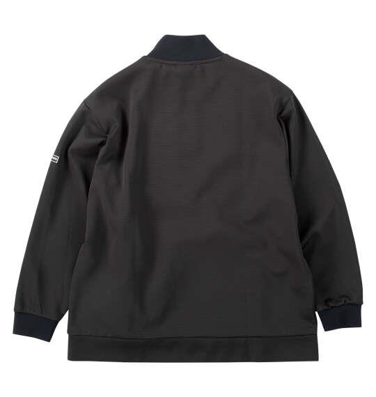 大きいサイズ メンズ SY32 by SWEET YEARS ピンボーダー ネオプレーン ハーフジップ スウェット ブラック 1278-6335-2 3L 4L 5L 6L