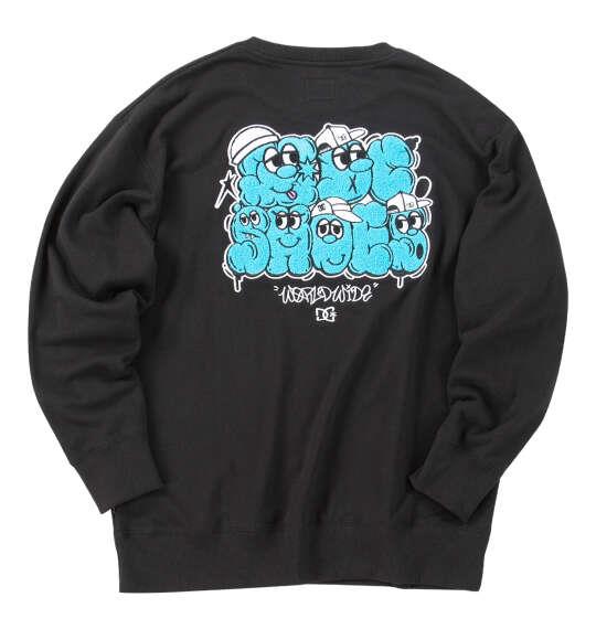 大きいサイズ メンズ DCSHOES 26SK TEAM クルー スウェット ブラック 1278-6371-2 3L 4L 5L 6L