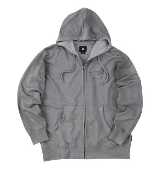大きいサイズ メンズ DCSHOES 26HIDDEN BANDANA フルジップ パーカー グレーダーティフィニッシュ 1278-6372-1 3L 4L 5L 6L