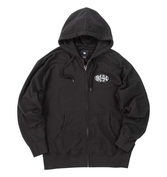 大きいサイズ メンズ DCSHOES 26HIDDEN BANDANA フルジップ パーカー ブラック 1278-6372-2 3L 4L 5L 6L