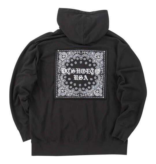大きいサイズ メンズ DCSHOES 26HIDDEN BANDANA フルジップ パーカー ブラック 1278-6372-2 3L 4L 5L 6L