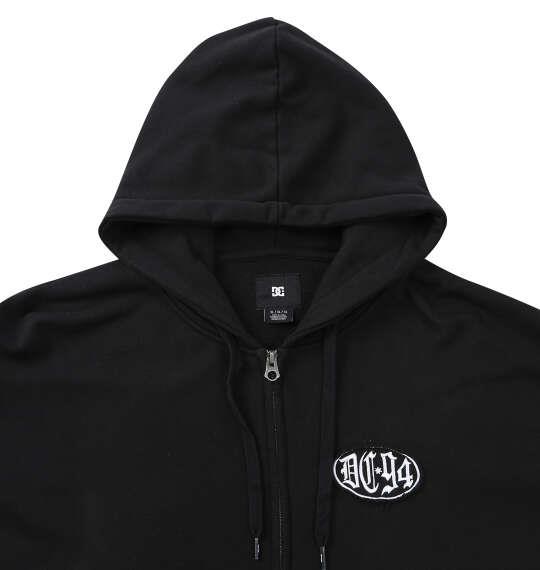 大きいサイズ メンズ DCSHOES 26HIDDEN BANDANA フルジップ パーカー ブラック 1278-6372-2 3L 4L 5L 6L