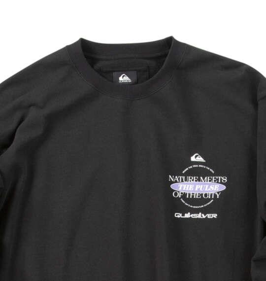 大きいサイズ メンズ Quiksilver QS MEETS クルー スウェット ブラック 1278-6376-2 3L 4L 5L 6L