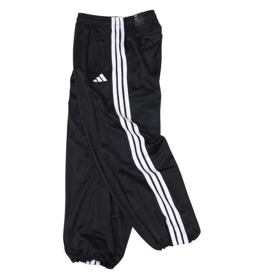 大きいサイズ メンズ adidas 3ST WU トラック パンツ ブラック×ホワイト 1244-6302-1 3XL 4XL 5XL