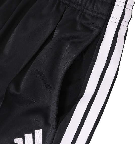 大きいサイズ メンズ adidas 3ST WU トラック パンツ ブラック×ホワイト 1244-6302-1 3XL 4XL 5XL
