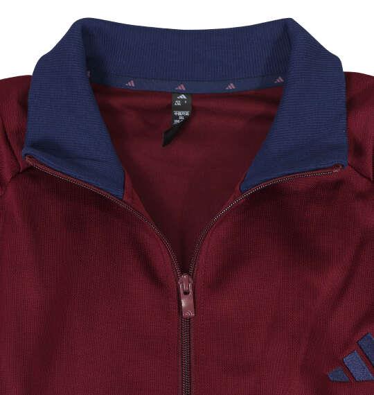 大きいサイズ メンズ adidas STADIUM PIQUE トラック ジャケット マルーン 1248-6313-1 4XL 5XL