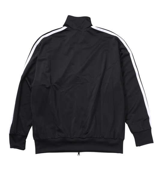 大きいサイズ メンズ adidas 3ST WU トラック ジャケット ブラック×ホワイト 1248-6314-1 3XL 4XL 5XL