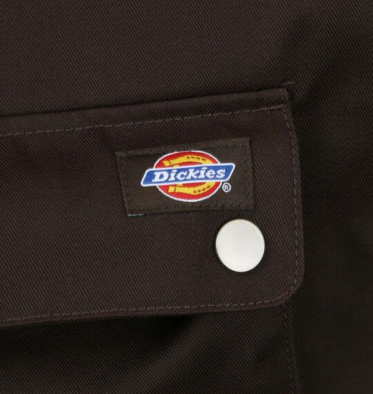 大きいサイズ メンズ DICKIES TCツイル ユーティリティ ジャケット ダークブラウン 1273-6342-1 3L 4L 5L