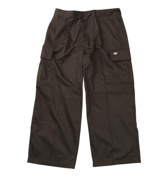 大きいサイズ メンズ DICKIES TCツイル イージー カーゴ パンツ ダークブラウン 1274-6331-1 3L 4L 5L