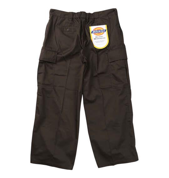 大きいサイズ メンズ DICKIES TCツイル イージー カーゴ パンツ ダークブラウン 1274-6331-1 3L 4L 5L