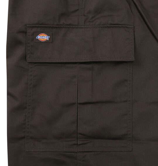 大きいサイズ メンズ DICKIES TCツイル イージー カーゴ パンツ ダークブラウン 1274-6331-1 3L 4L 5L
