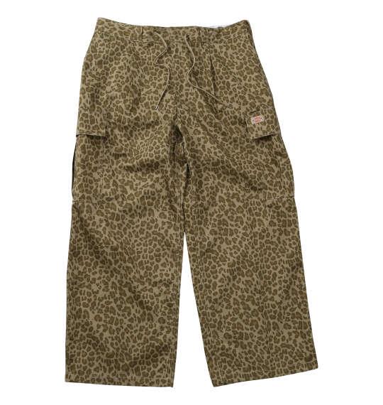 大きいサイズ メンズ DICKIES TCツイル イージー カーゴ パンツ レオパード 1274-6331-3 3L 4L 5L