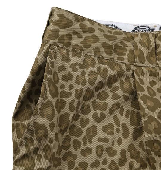 大きいサイズ メンズ DICKIES TCツイル イージー カーゴ パンツ レオパード 1274-6331-3 3L 4L 5L