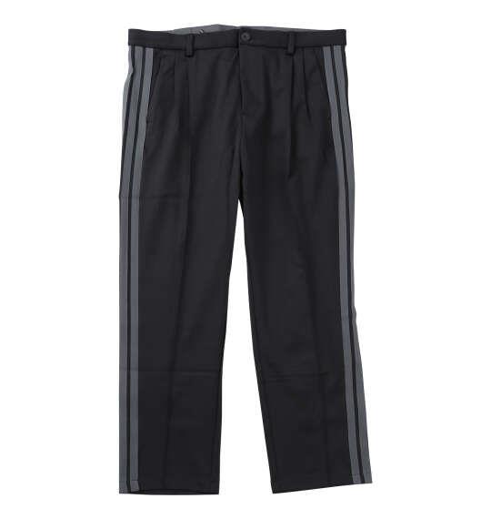 大きいサイズ メンズ adidas golf スリーストライプス トラック パンツ ブラック 1274-6350-2 104 108