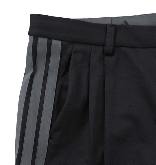 大きいサイズ メンズ adidas golf スリーストライプス トラック パンツ ブラック 1274-6350-2 104 108
