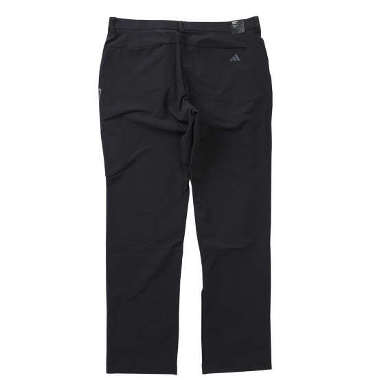 大きいサイズ メンズ adidas golf 撥水防風ロゴ ロング パンツ ブラック 1274-6351-1 104 108