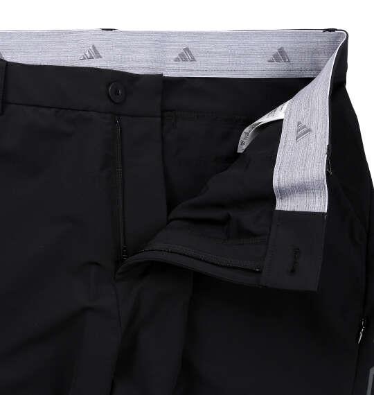 大きいサイズ メンズ adidas golf 撥水防風ロゴ ロング パンツ ブラック 1274-6351-1 104 108