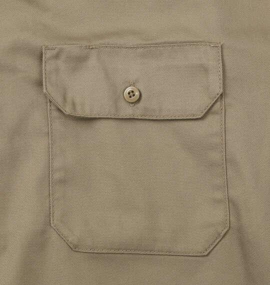 大きいサイズ メンズ DICKIES 574 長袖 ワーク シャツ ORIGINAL FIT カーキ 1277-6310-1 3L 4L 5L