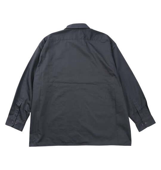大きいサイズ メンズ DICKIES 574 長袖 ワーク シャツ ORIGINAL FIT チャコールグレー 1277-6310-3 3L 4L 5L