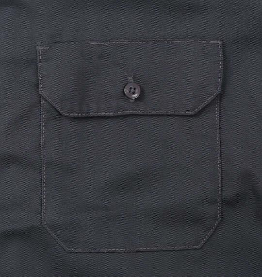 大きいサイズ メンズ DICKIES 574 長袖 ワーク シャツ ORIGINAL FIT チャコールグレー 1277-6310-3 3L 4L 5L