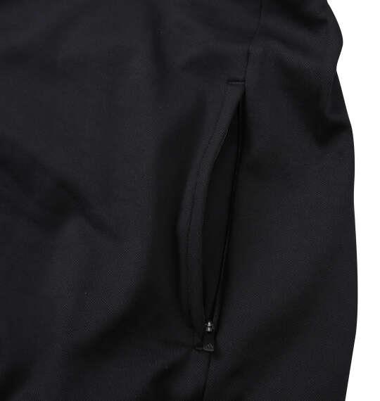大きいサイズ メンズ adidas golf スリーストライプス フルジップ トラック ジャケット ブラック 1278-6302-2 3XL 4XL 5XL