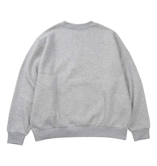 大きいサイズ メンズ DICKIES エンブロイダリーロゴ クルー スウェット ヘザーグレー 1278-6620-1 3L 4L 5L
