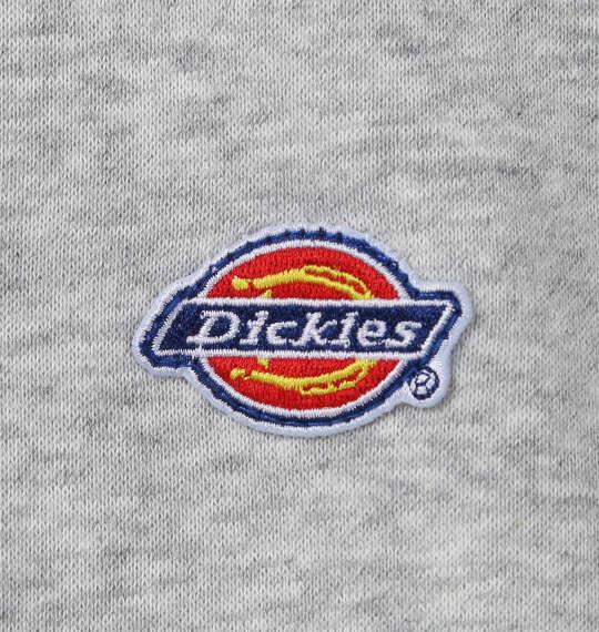 大きいサイズ メンズ DICKIES エンブロイダリーロゴ クルー スウェット ヘザーグレー 1278-6620-1 3L 4L 5L