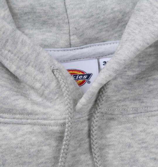 大きいサイズ メンズ DICKIES エンブロイダリーロゴ プル パーカー ヘザーグレー 1278-6621-1 3L 4L 5L