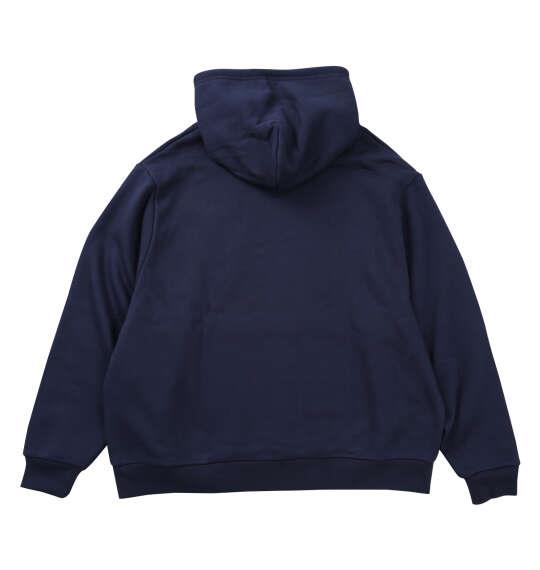 大きいサイズ メンズ DICKIES エンブロイダリーロゴ プル パーカー ネイビー 1278-6621-3 3L 4L 5L