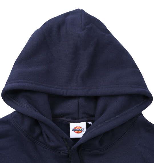 大きいサイズ メンズ DICKIES エンブロイダリーロゴ プル パーカー ネイビー 1278-6621-3 3L 4L 5L