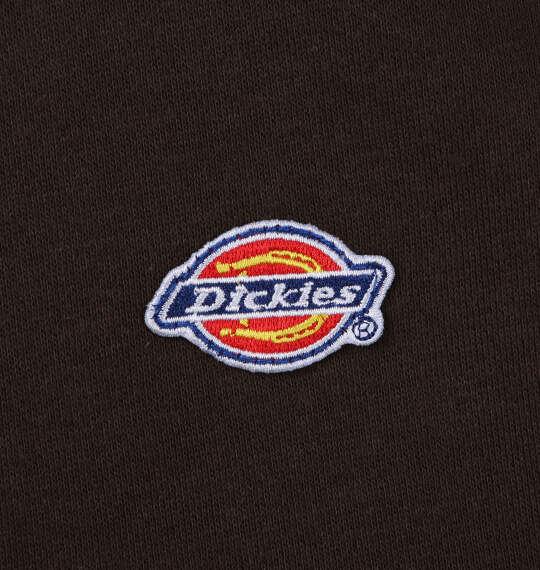 大きいサイズ メンズ DICKIES エンブロイダリーロゴ プル パーカー ダークブラウン 1278-6621-4 3L 4L 5L