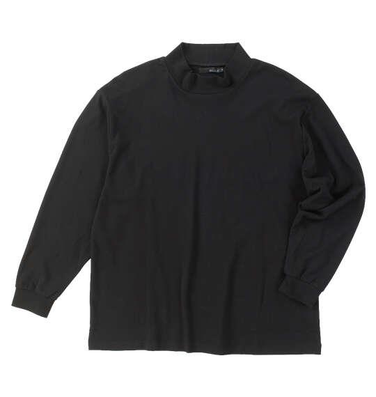 大きいサイズ メンズ Mc.S.P ハイネック 長袖 Tシャツ ブラック 1278-6670-1 3L 4L 5L 6L 8L