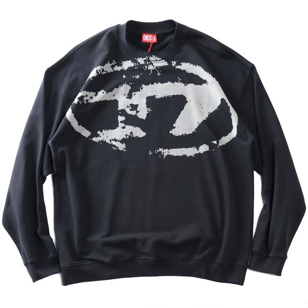 大きいサイズ メンズ DIESEL ディーゼル スウェット トレーナー S-BOXT-N5 SWEAT-SHIRT 直輸入品 a13051-0dmbu