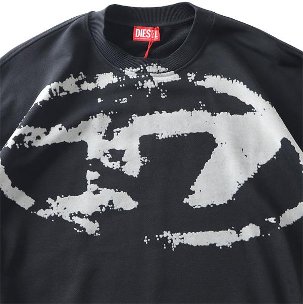 大きいサイズ メンズ DIESEL ディーゼル スウェット トレーナー S-BOXT-N5 SWEAT-SHIRT 直輸入品 a13051-0dmbu