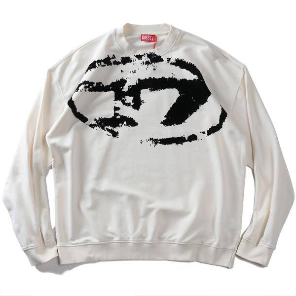 大きいサイズ メンズ DIESEL ディーゼル スウェット トレーナー S-BOXT-N5 SWEAT-SHIRT 直輸入品 a13051-0dmbu