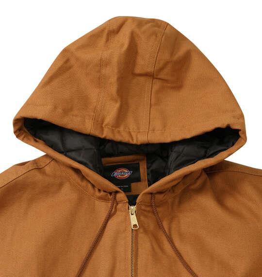 大きいサイズ メンズ DICKIES ダックアクティブ パーカー ブラウンダック 1273-6340-1 3L 4L 5L