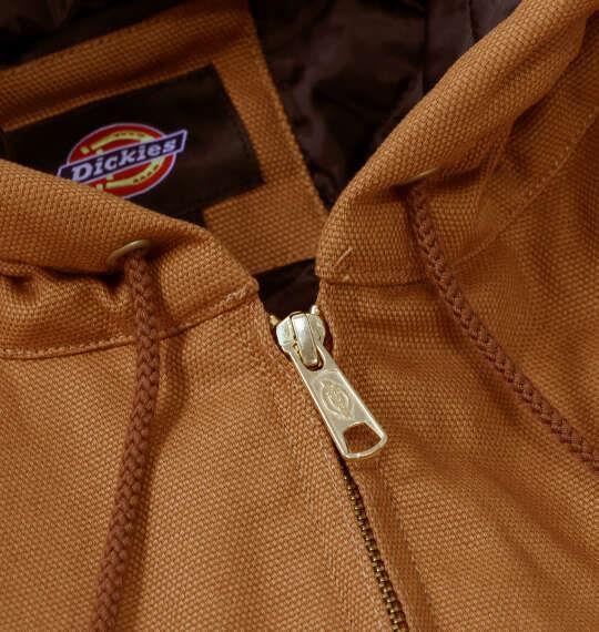 大きいサイズ メンズ DICKIES ダックアクティブ パーカー ブラウンダック 1273-6340-1 3L 4L 5L
