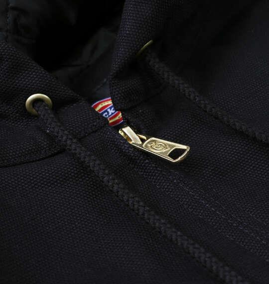 大きいサイズ メンズ DICKIES ダックアクティブ パーカー ブラック 1273-6340-2 3L 4L 5L