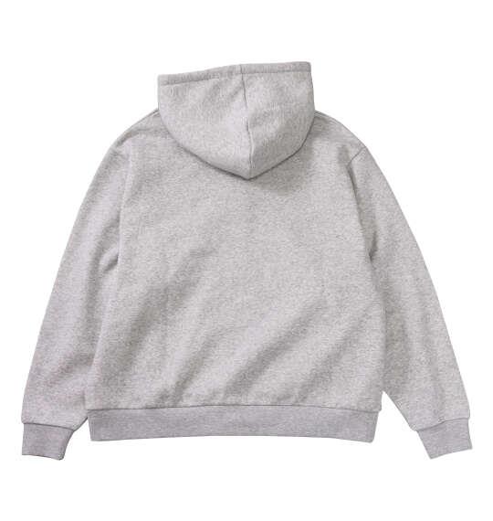 大きいサイズ メンズ DICKIES エンブロイダリーロゴ フルジップ パーカー ヘザーグレー 1278-6622-1 3L 4L 5L