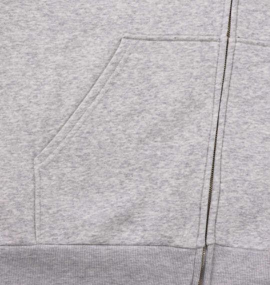 大きいサイズ メンズ DICKIES エンブロイダリーロゴ フルジップ パーカー ヘザーグレー 1278-6622-1 3L 4L 5L