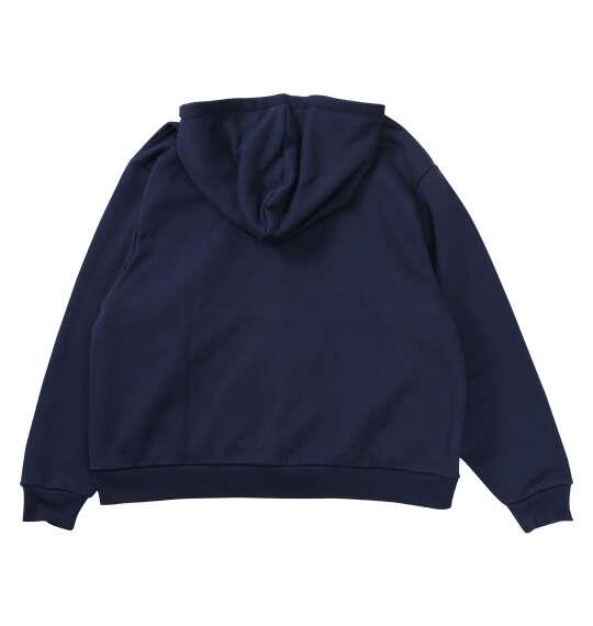 大きいサイズ メンズ DICKIES エンブロイダリーロゴ フルジップ パーカー ネイビー 1278-6622-3 3L 4L 5L