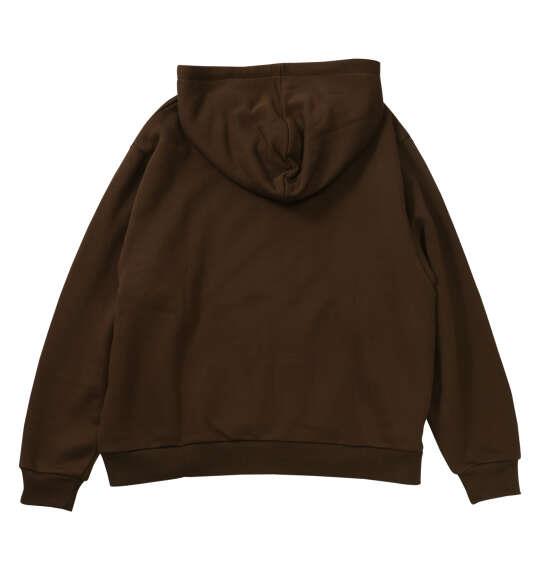 大きいサイズ メンズ DICKIES エンブロイダリーロゴ フルジップ パーカー ダークブラウン 1278-6622-4 3L 4L 5L
