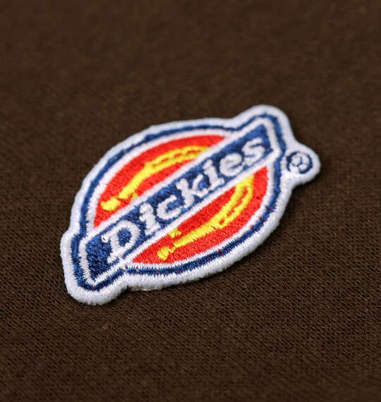 大きいサイズ メンズ DICKIES エンブロイダリーロゴ フルジップ パーカー ダークブラウン 1278-6622-4 3L 4L 5L