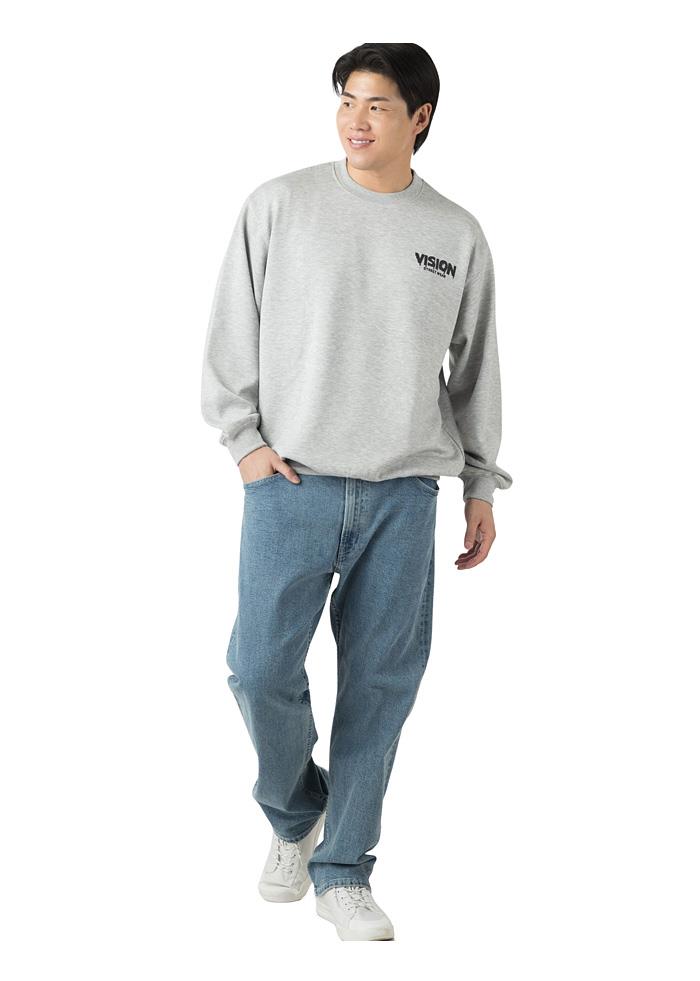 大きいサイズ メンズ VISION STREET WEAR ゴースト トレーナー 秋冬新作 6705701 【fre】