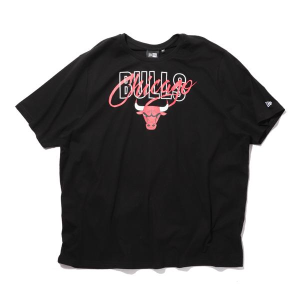 大きいサイズ メンズ NEW ERA ニューエラ NBA シカゴブルズ 半袖 Tシャツ CHICAGO BULLS USA直輸入 60758766