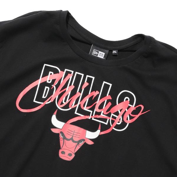 大きいサイズ メンズ NEW ERA ニューエラ NBA シカゴブルズ 半袖 Tシャツ CHICAGO BULLS USA直輸入 60758766