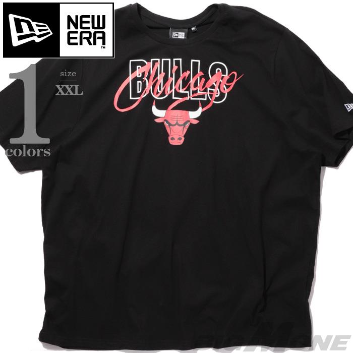 大きいサイズ メンズ NEW ERA ニューエラ NBA シカゴブルズ 半袖 Tシャツ CHICAGO BULLS USA直輸入 60758766