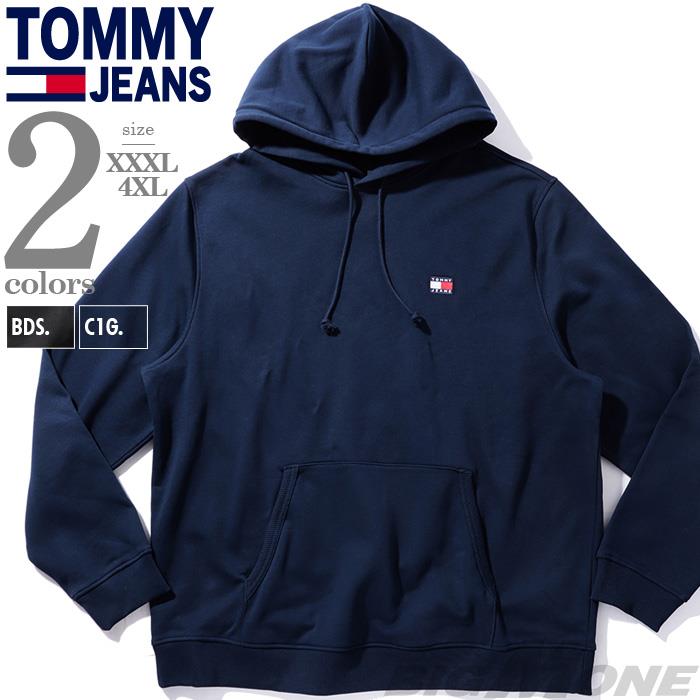 大きいサイズ メンズ TOMMY JEANS トミージーンズ プルオーバー パーカー USA直輸入 dm0dm21922